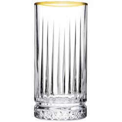 PASABAHCE Kozarec Elysia / 28cl / 4kos / zlati rob, (21364498) Cene