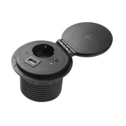 Gtv ugradna utičnica Ø80 mm sa bežičnim punjačem Cene