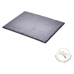 Rock pladanj /melamin-crna boja/ – 32x26cm Cene