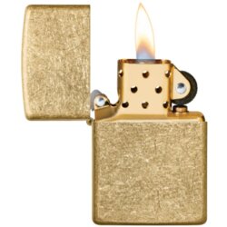 Zippo tumbled brass mesingani upaljač Cene
