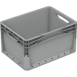 Eurobox-System Zaboj s polnimi stenami 40 x 30 x 22 cm Siv Cene