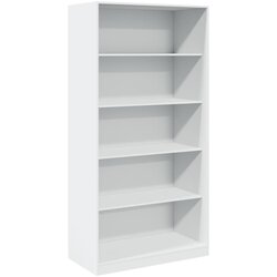 vidaXL garderobna omara bela 100x50x200 cm iverna plošča, (21326957) Cene