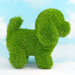 ANIPLANTS - figura od veštačke trave - pas 35cm Cene