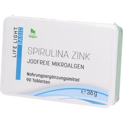 Life Light Cink spirulina, brez kvasa - 90 tabl. Cene