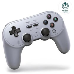 8BitDo Pro 2 brezžični igralni plošček s Hall Effect palicami sive barve Cene