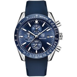BENYAR Sat OG-14674 - Plava / Srebrna Cene