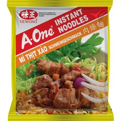 A-One Instant rezanci s svinjino - 85 g Cene