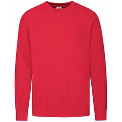 Fruit Of The Loom Red Men's Sweatshirt Lightweight Set-in-Sweat Sweat Cene