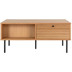 House Nordic Mizica z mizno ploščo v hrastovem dekorju v naravni barvi 50x100 cm Kyoto – Cene