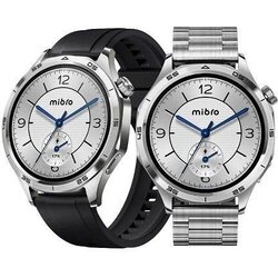 Mibro gt pametni sat gps, 1.43", 2 narukvice, silver Cene