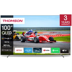 Thomson 100QG7C14 100” QLED PRO 144Hz, HDR10 Google TV (diagonala zaslona 253cm!), (21642392) Cene