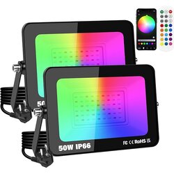 YOJZMA 2xset 50W RGB LED Reflektorji Cene