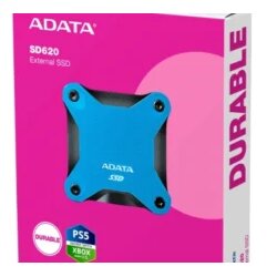 A DATA 2TB external SSD Durable SD620 Blue Cene