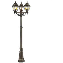 Brilliant Zunanja svetila Lampadaire Janel noir et doré Črna Cene