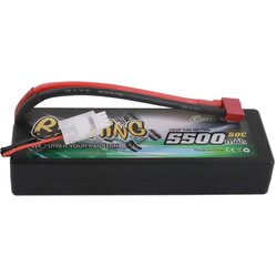 Gens ace lipo akumulatorski paket za modele 7.4 V 5500 mAh Število celic: 2 50 C škatlasto trdo ohišje T-priključni sistem, (20438573) Cene