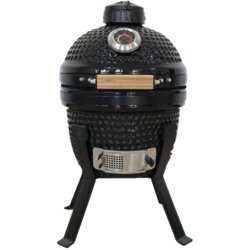 Kamado BONO Picnic Ceramic Grill 13″ Kamado barbecue /grill Cart Charcoal (fuel) Black Cene