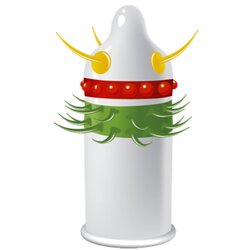 Egzo Jolly Roger Stimulating Condom 1 pc Cene