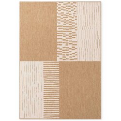 Ted Baker Kremno bela/v naravni barvi notranja in zunanja preproga 120x170 cm Haringey Acacia – Cene