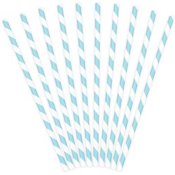 PARTY DECO papirnate slamice, nebesno modre, 19,5 cm Cene