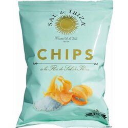 Sal de Ibiza Chips a la Flor de - 45 g Cene