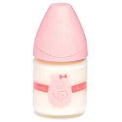 Suavinex flašica staklena 120ML 3P S medved 303473 Cene