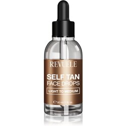 Revuele Paradise Bronze Self Tan Face Drops samoporjavitvene kapljice za obraz odtenek Light To Medium 30 ml Cene