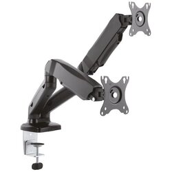 Connect IT CMF-3207-BK - Univerzalni nosač za 2 monitora 13-27” crne boje Cene