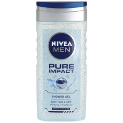 Nivea men pure impact gel za tuširanje za tijelo i lice 250 ml za muškarce Cijene