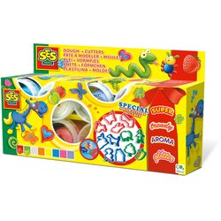 Ses Creative Plastelin manija 8x90g z rezili, (21335808) Cene