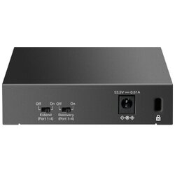Lan LS105LP 5-Port 10/100 Mbps Desktop Switch with 4-Port PoE 4× 10/100 Mbps PoE Ports Cene