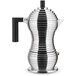 Alessi pulcina Black 3 Cups - Moka Pot Cene