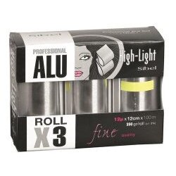 Folija za pramenove Aluminijska Sibel 12 my 12 cm – 3 rolne 100 m Cene