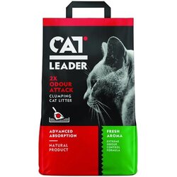 Cat Leader 2x Clumping Odour Attack 5kg Cene