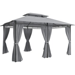 HOMESTAR Vrtni paviljon 300x400x280 cm temno siva, (5000227987) Cene