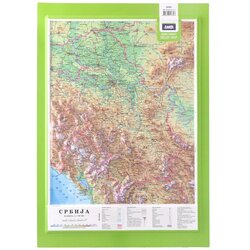 MOUNT Everest, reljefasta mapa, A3, Srbija Cene
