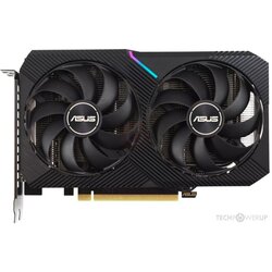 Asus DUAL GeForce RTX 3050 8GB GDDR6 (90YV0HH0-M0NA00) gaming grafična kartica Cene