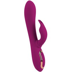 Javida 3 Function Vibrator with Rotating Massage Pearls Purple Cene