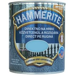 HAMMERITE Boja za metal Hammered efekt lak max, svjetlo plava, 0,75 l Cene