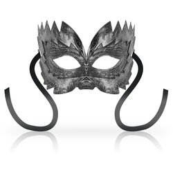 Ohmama Masks Venetian Eyemask 230038 Silver Cene