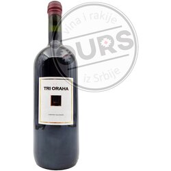Tri Oraha cabernet sauvignon box 1,5L Cene