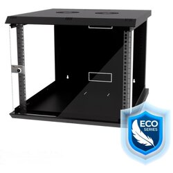 Rek CRNI 9U 19 inca 450 mm ECO 448 Cene