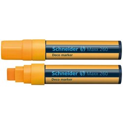 Schneider Flomaster , Deco Marker Maxx 260, tekuća kreda, 2-15 mm, narančasti Cene
