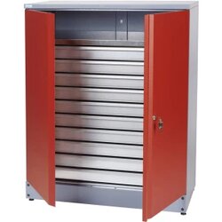 KÜPPER 70692 visoki ormar za alat (Š x V x D) 91 x 110 x 45 cm crvena, srebrna Cene