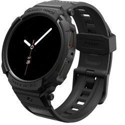 Spigen RUGGED ARMOR ”PRO” narukvica za SAMSUNG GALAXY WATCH 8 (44 MM) MATTE BLACK Cene
