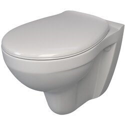 LECICO stenska wc školjka perth (z wc desko, keramika, bela) Cene