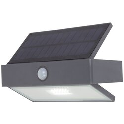 LUTEC LED solarna stenska svetilka Lutec Arrow (2 W, 17,6 x 10,9 x 7,4 cm, 180 lm, 5.000 K, IP44, s senzorjem) Cene