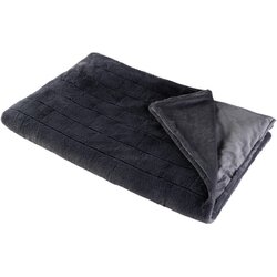 Dieter Knoll krznena odeja 150/200 cm antracit Cene