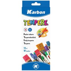 Karbon tempera barve 10 kosov, 12 ml Cene