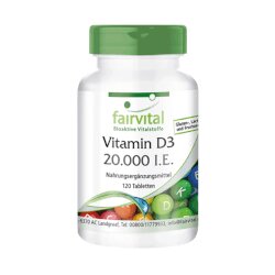 Fairvital Vitamin D3 20.000IU Cene