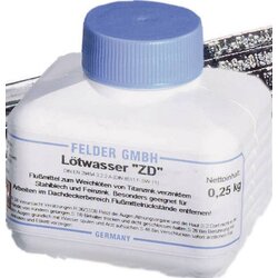 Felder Löttechnik Felder ZD 250 spajkalna tekočina Vsebina 250 g F-SW 11, (20429207) Cene